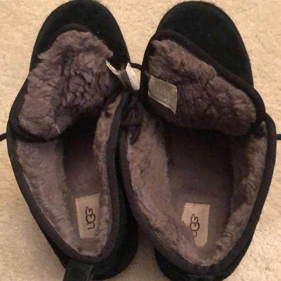 UGG Men’s Chukka Boots Black Size 10 - Picture 9 of 9